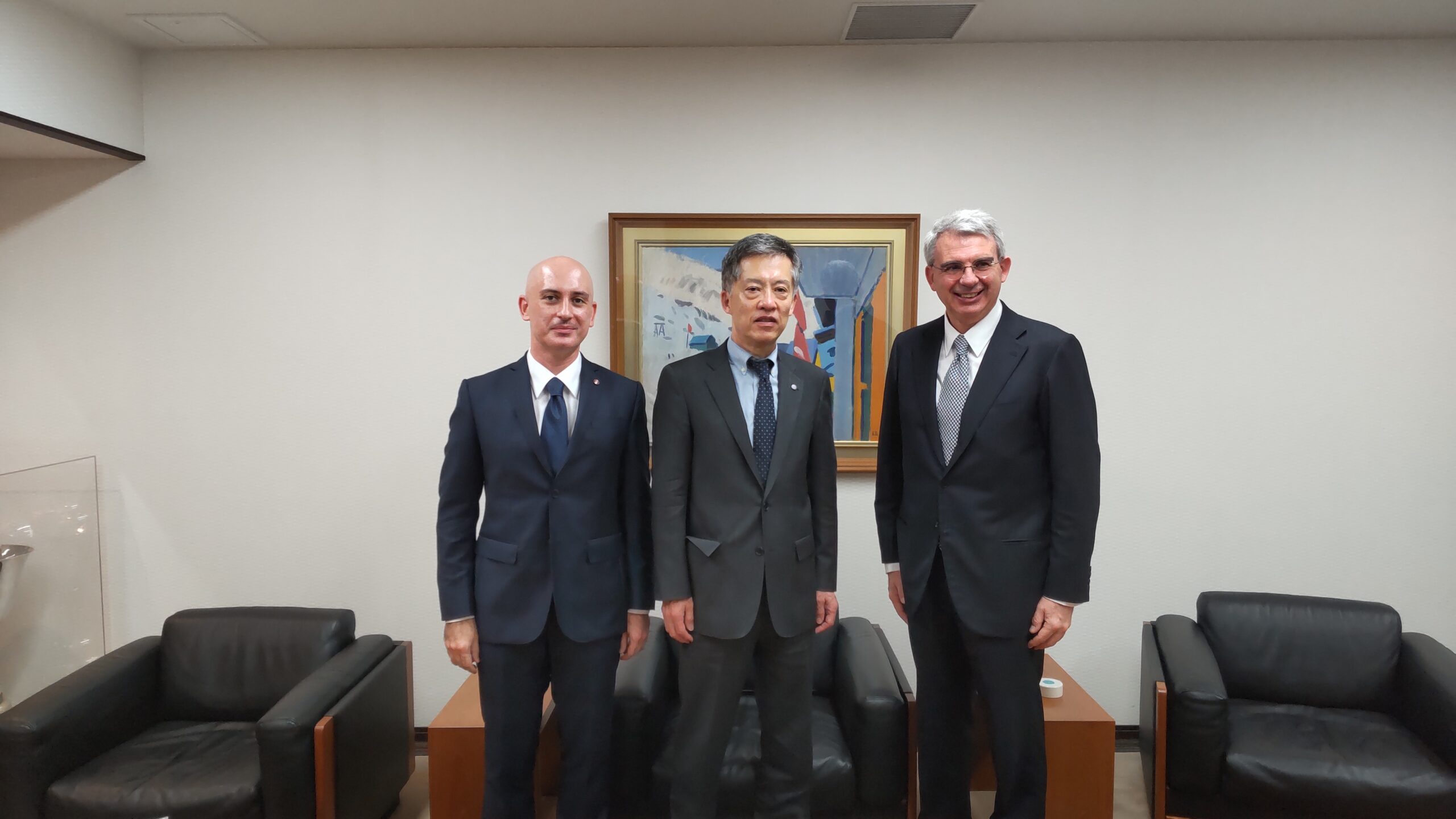 FORUM 2021 Visita istituzionale al quotidiano Nishinippon Shimbun