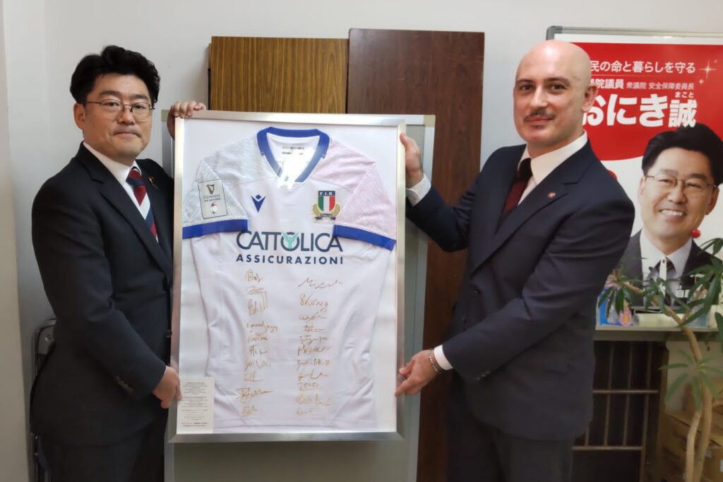 Daniele Di Santo Presidente JIEF e On. Makoto Oniki
