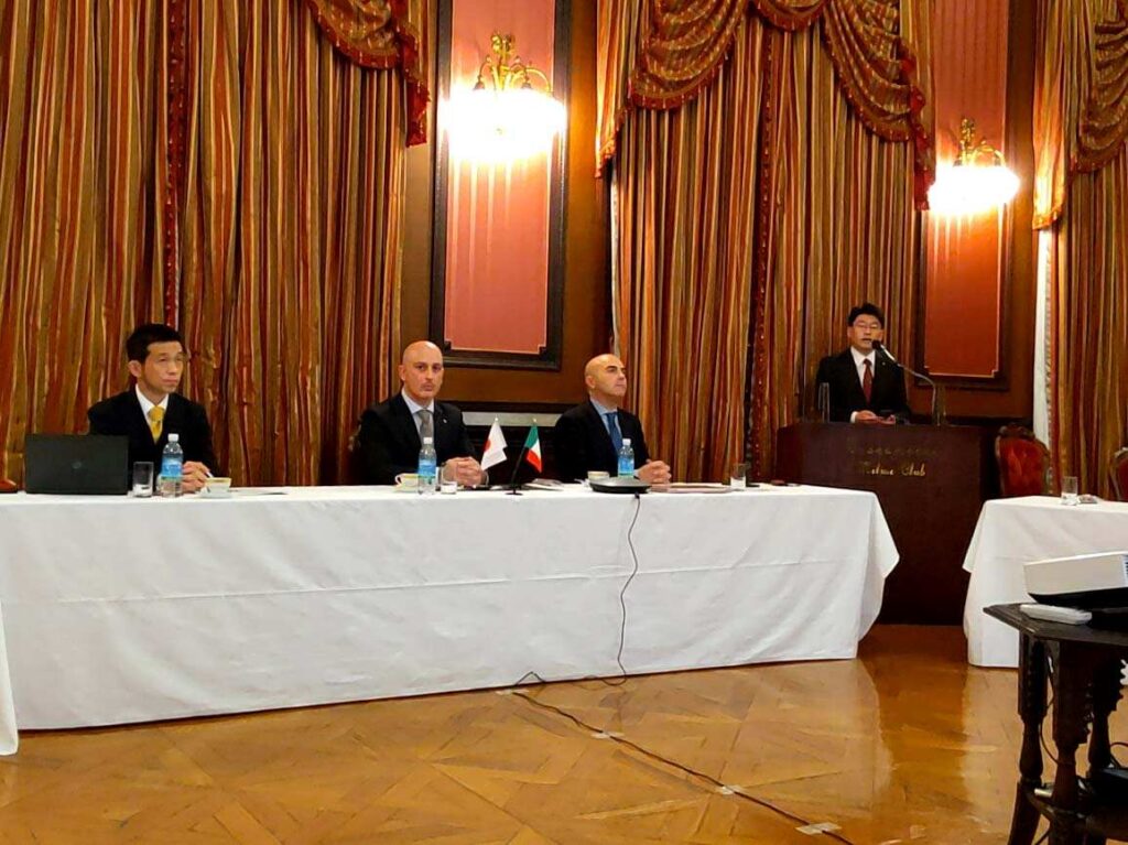 Intervento On. Makoto Oniki, Camera dei Rappresentanti