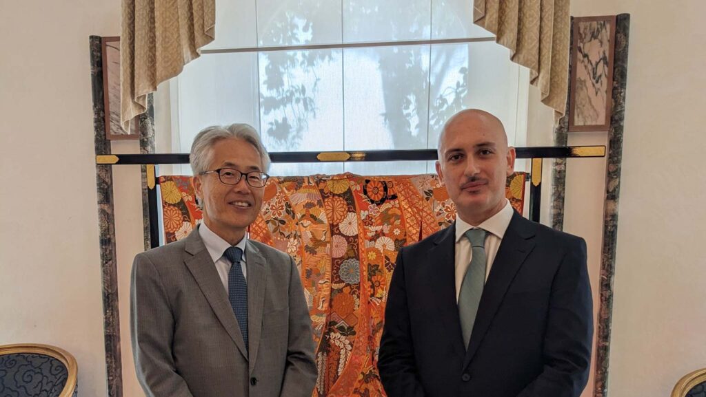 2023 06 20 AmbasciatoreSuzuki E PresidenteDiSanto E 1024x577