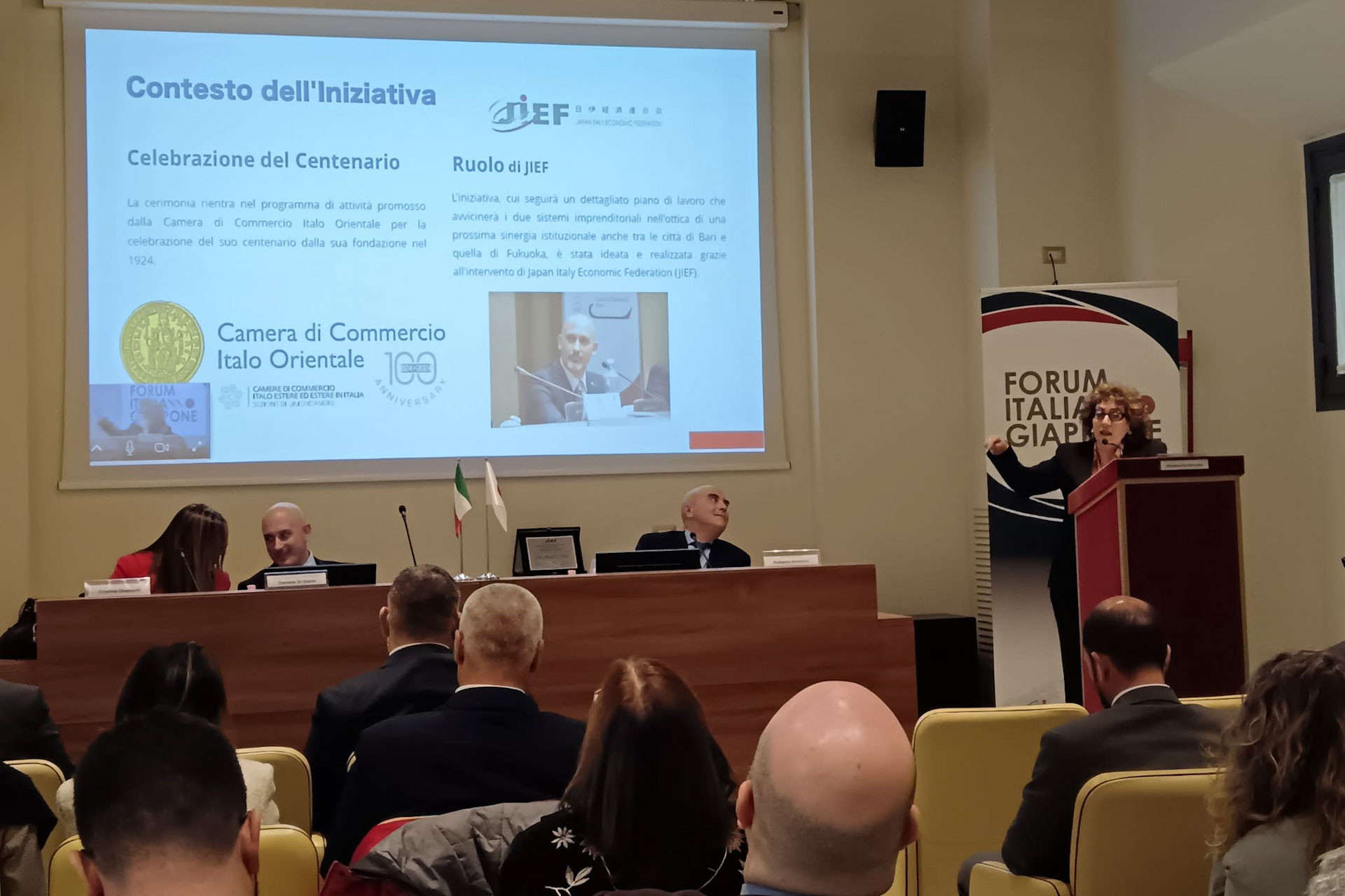 FORUM 2024 Alessandra Barnaba Coordinatrice nazionale JIEF e Consigliere Camera di Commercio Italo Orientale
