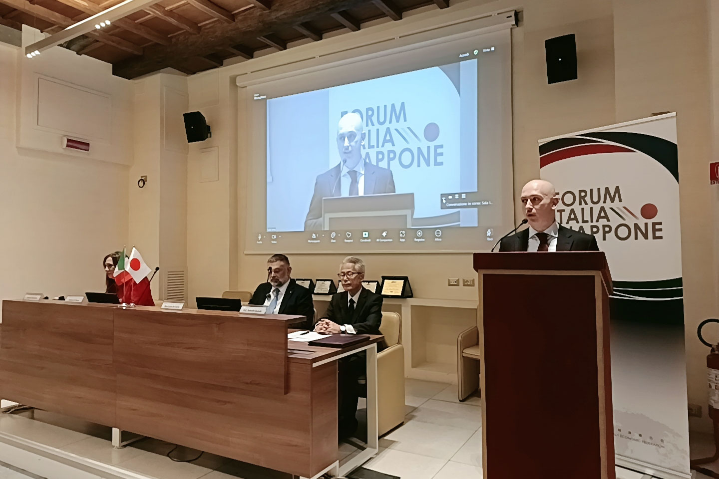 FORUM 2024 Daniele Di Santo Presidente di Japan Italy Economic Federation