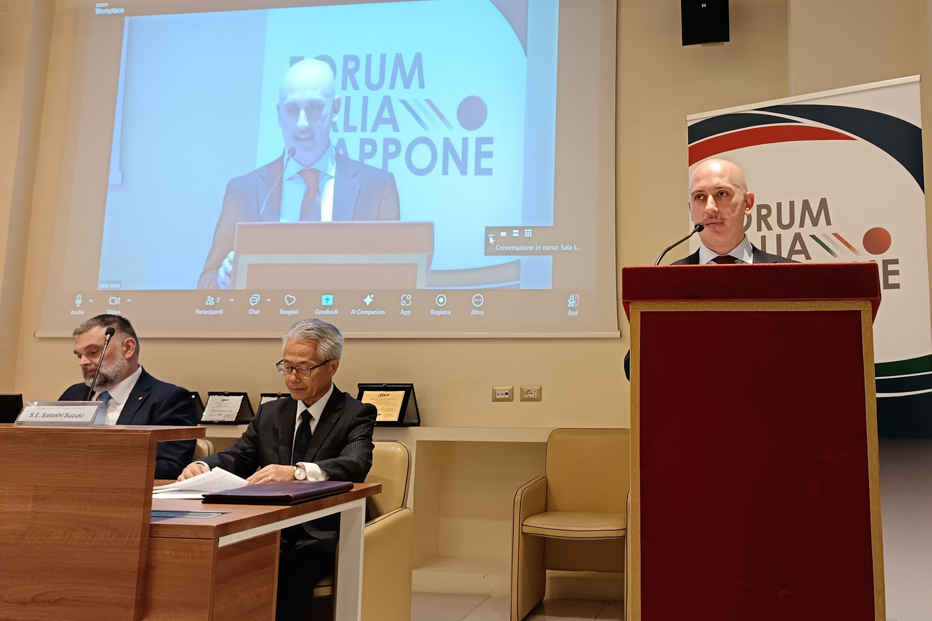 FORUM 2024 Daniele Di Santo Presidente di Japan Italy Economic Federation